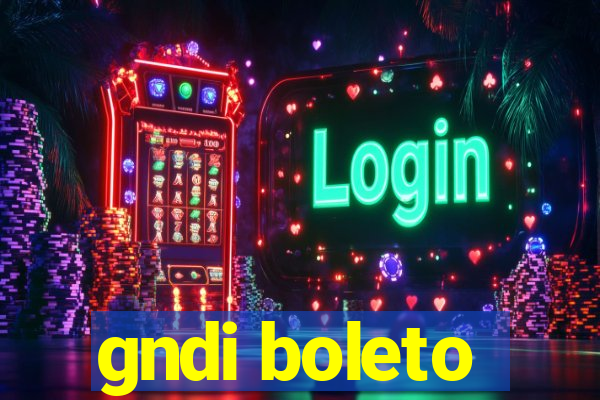 gndi boleto